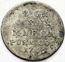 2 grosze srebrne 1766 (półzłotek)