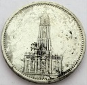 Niemcy 5 Marek, Mark 1934, Wieża, Kościół, SREBRO