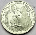 Niemcy 10 Marek SREBRO 1998 Hildegarda z Bingen