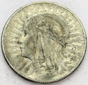 5 zł złotych 1933 Głowa kobiety Polonia SREBRO
