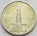 Niemcy 5 Marek Mark 1934 Wieża Kościół SREBRO