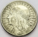 10 złotych 1932 Głowa kobiety Polonia SREBRO (1)