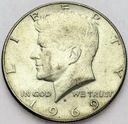 USA 1/2 Dolara Half Dollar 1969 Kennedy