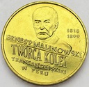 2 zł złote 1999 Ernest Malinowski Peru